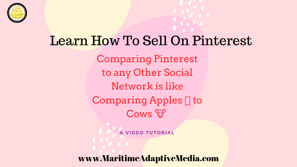 ”Comparing Pinterest to any other social network is like comparing Apples 🍎 to Cows 🐮”.