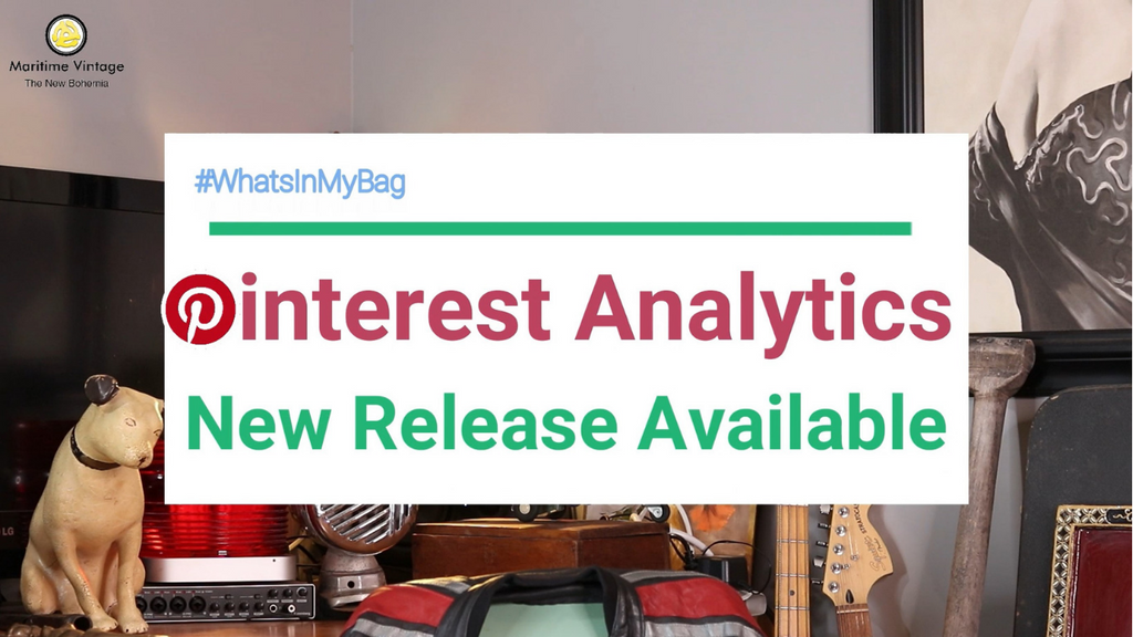 #WhatsInMyBag | ❤ Pinterest Analytics ❤ How to Use the New Pinterest Analytics Tools
