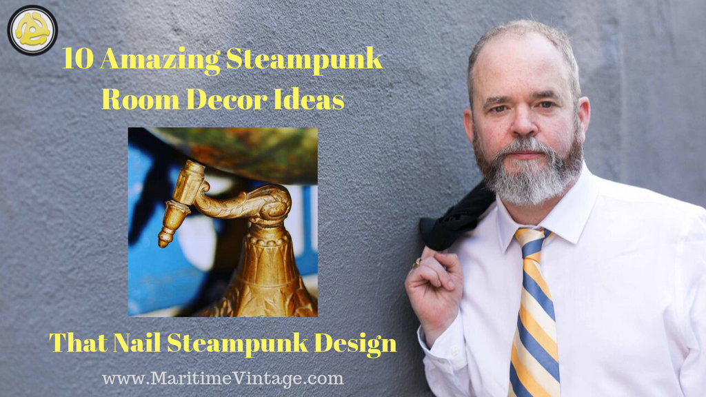10 Amazing #Steampunk Room #Décor Ideas: That Nail Steampunk Design | 📌 Pin It on Pinterest 📌