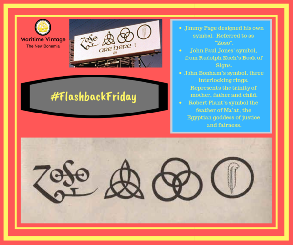 #FlashbackFriday | The Four Symbols Album | Symbolism in Branding: Zeppelin Style